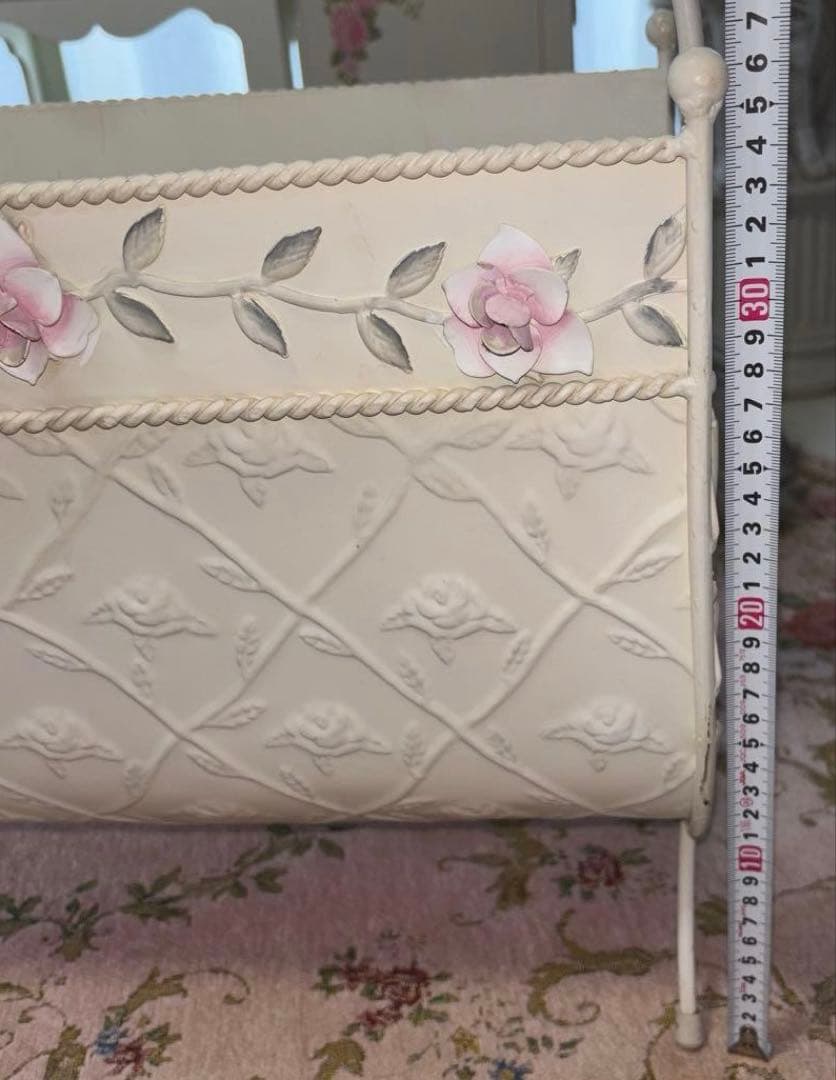 湯布院アンティーク イタリア ロココ調 ブックスタンド アイアン家具 姫家具