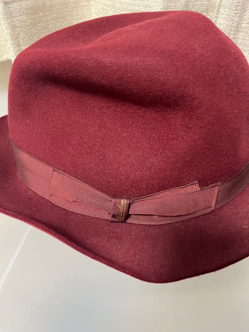 ⭐️激レア ボルサリーノ　CA'LA バーガンディ ラビット　 375個限定モデル