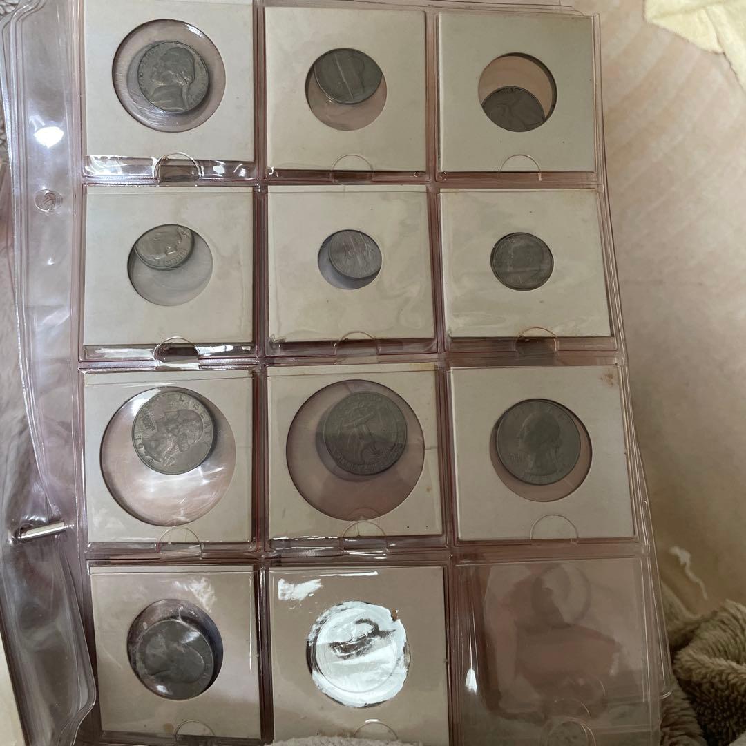 旧貨幣・銀貨・記念硬貨 36枚セット