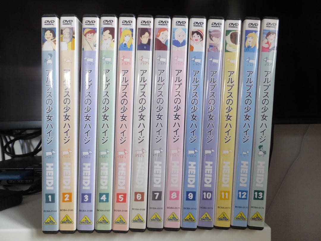 【まとめ売り処分】世界名作劇場７作品全巻フルセット＋完結版１２作品＋主題歌全集