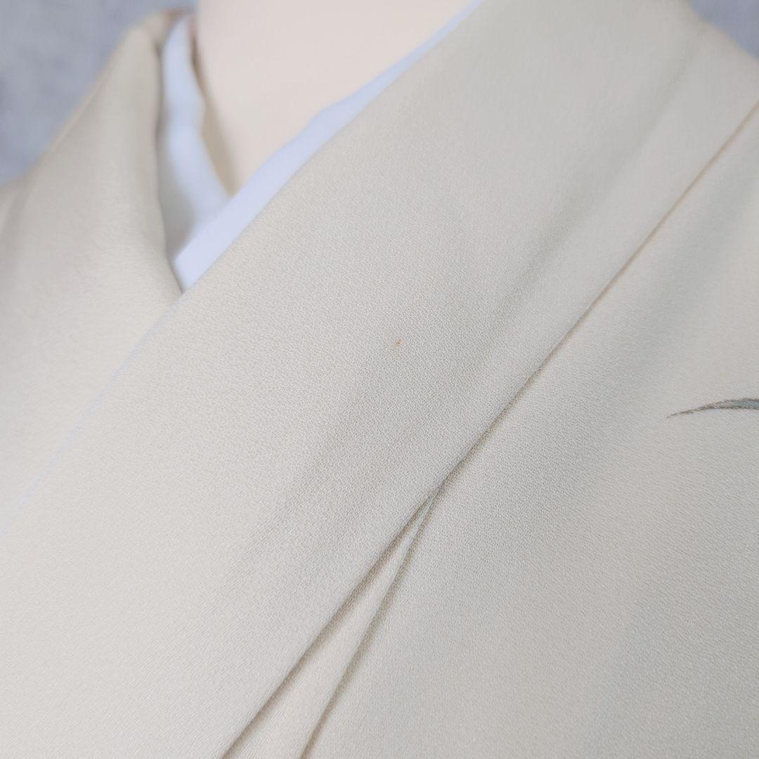 訪問着　フルセット　着物　正絹　花　刺繍　金彩加工　しつけ糸　祝い事　O9