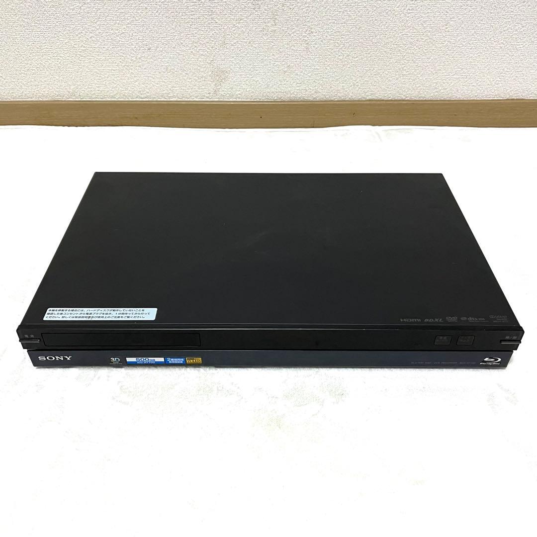 SONY ソニー BDZ-AT700 ブルーレイレコーダー B-CAS リモコン