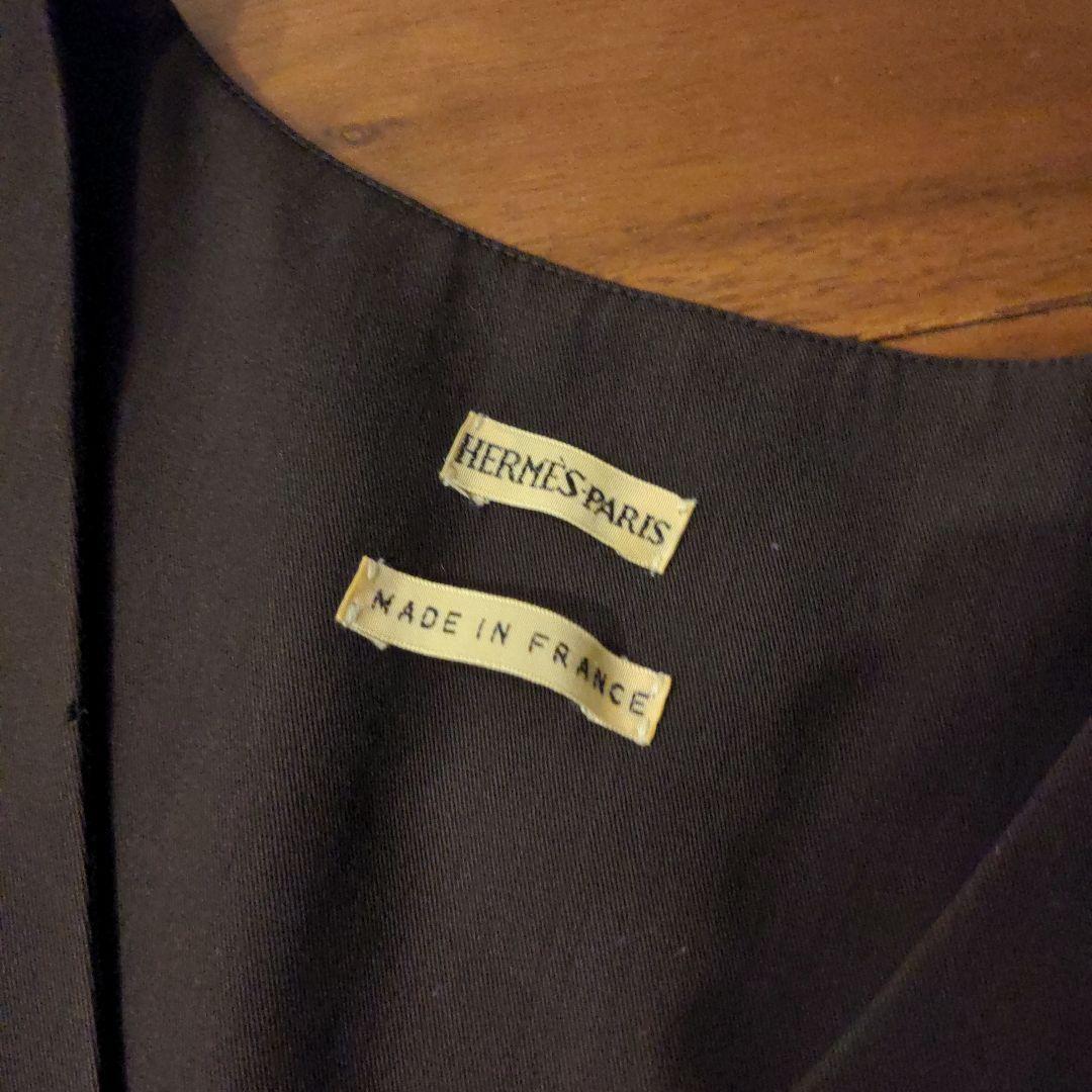 エルメス　シルクワンピース