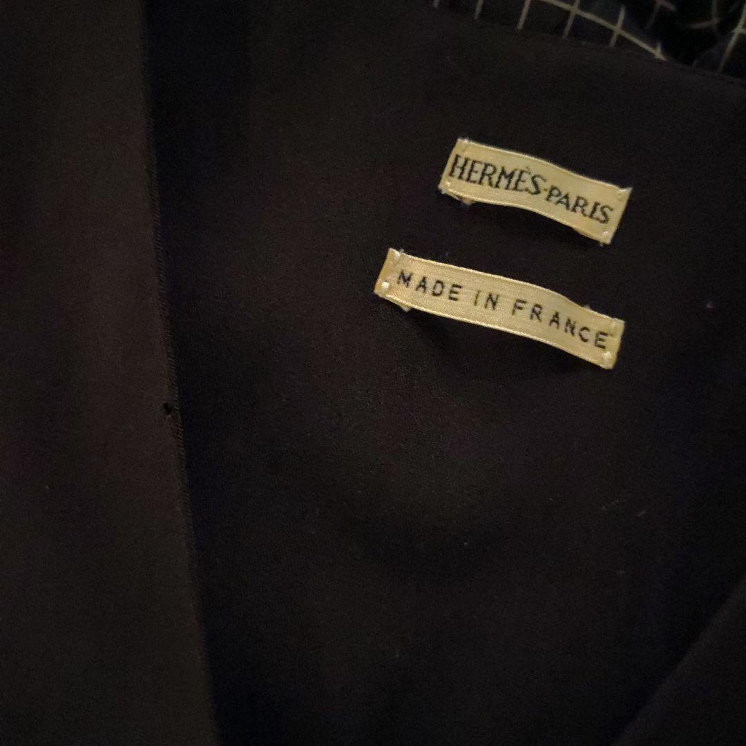 エルメス　シルクワンピース