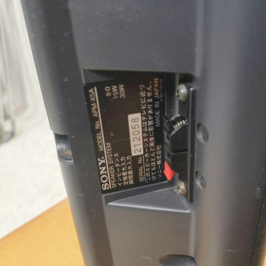 SONY APM-X5A 平面2ウェイスピーカー ペア 2個セット　シリアル連番
