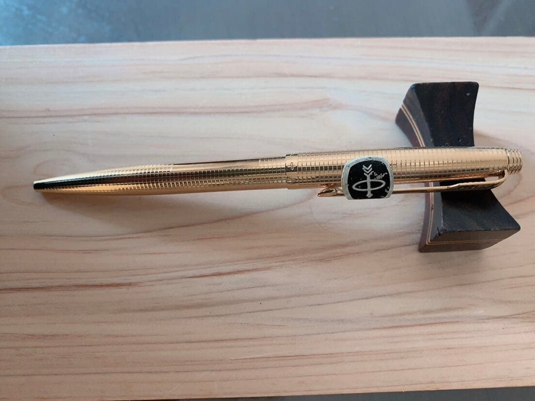 『新品・未使用』パーカー75、14GF(金張り)ボールペン : ヴィンテージ