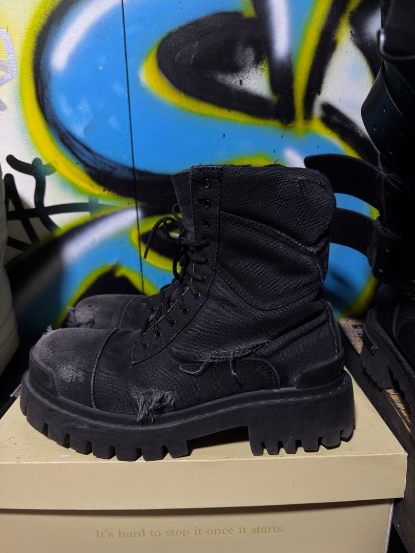 ☺*︎様 balenciaga strike boots ストライクブーツ