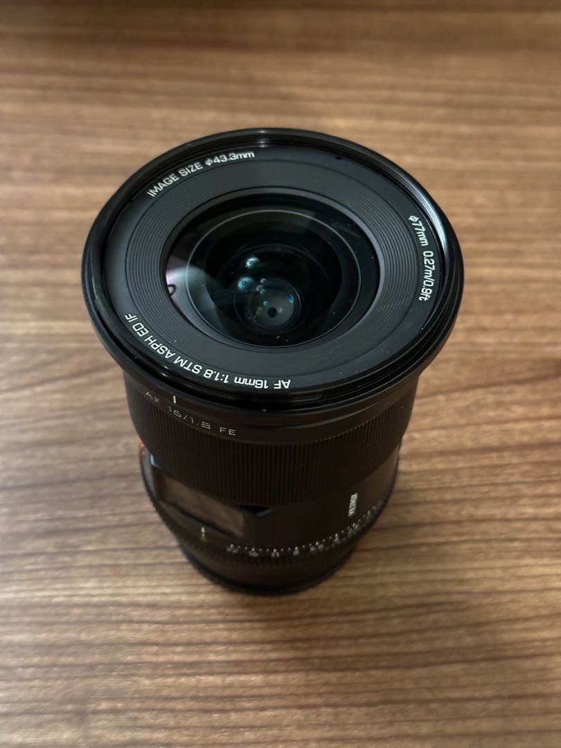 【新品同様】AF 16mm F1.8 FE 広角レンズ ソニーEマウント