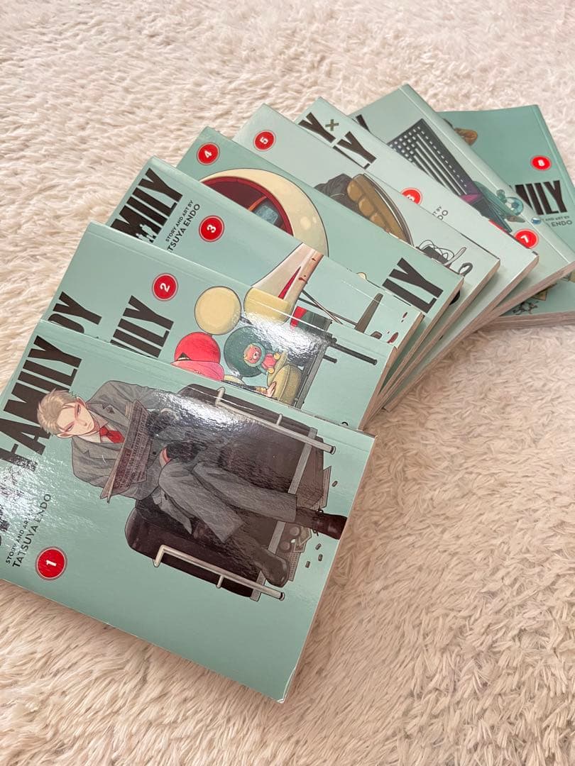 【英語】SPY×FAMILY スパイファミリー 1〜8巻