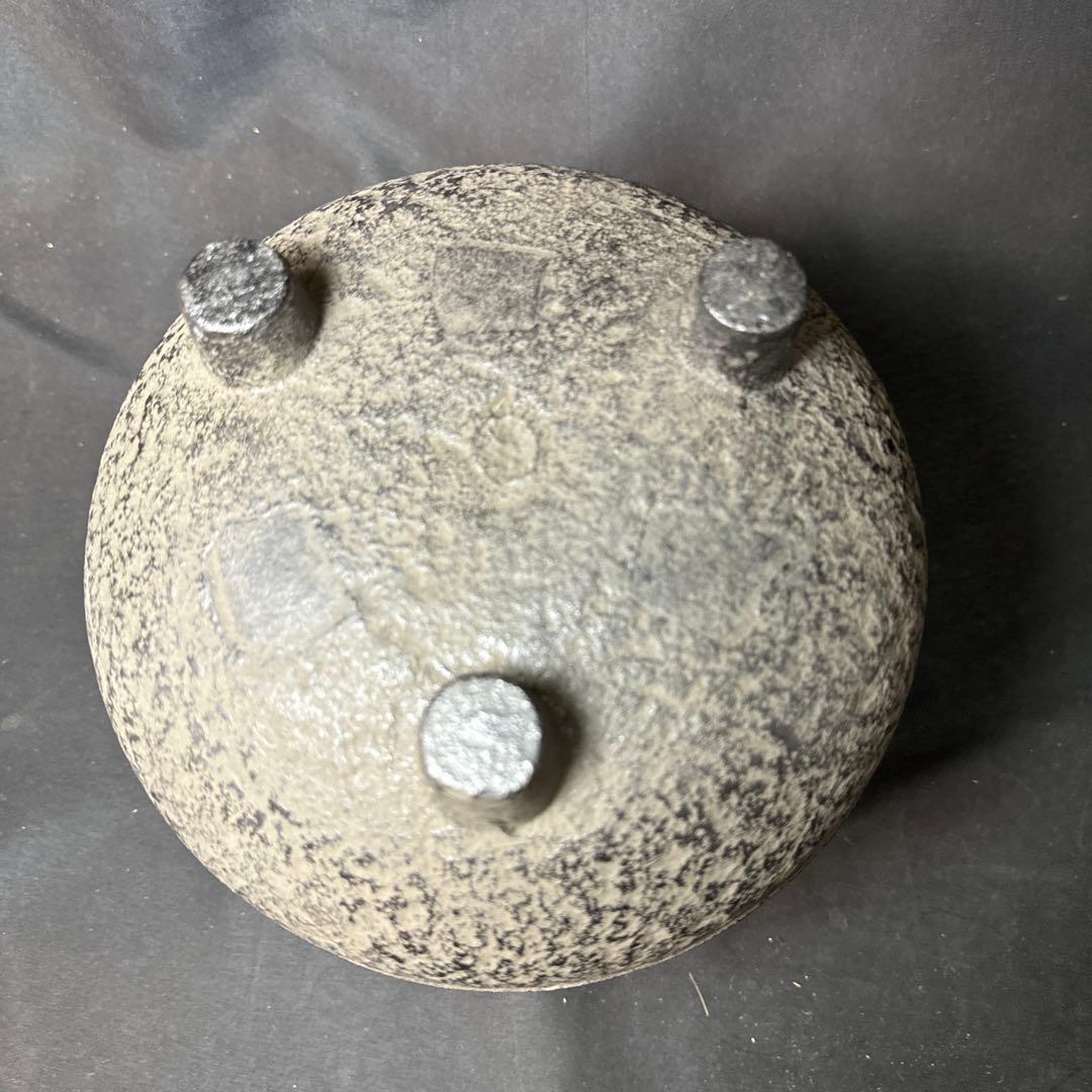 Ｆ06 送料無料　茶釜　朝鮮釜　湯沸かし　風炉釜　煎茶道具　茶道