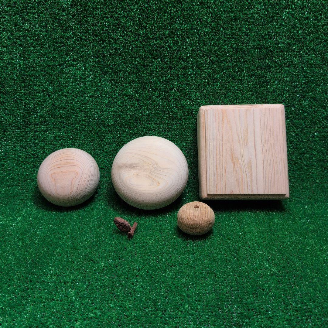 木製鏡餅デザイン