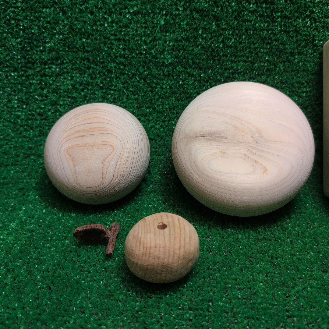 木製鏡餅デザイン