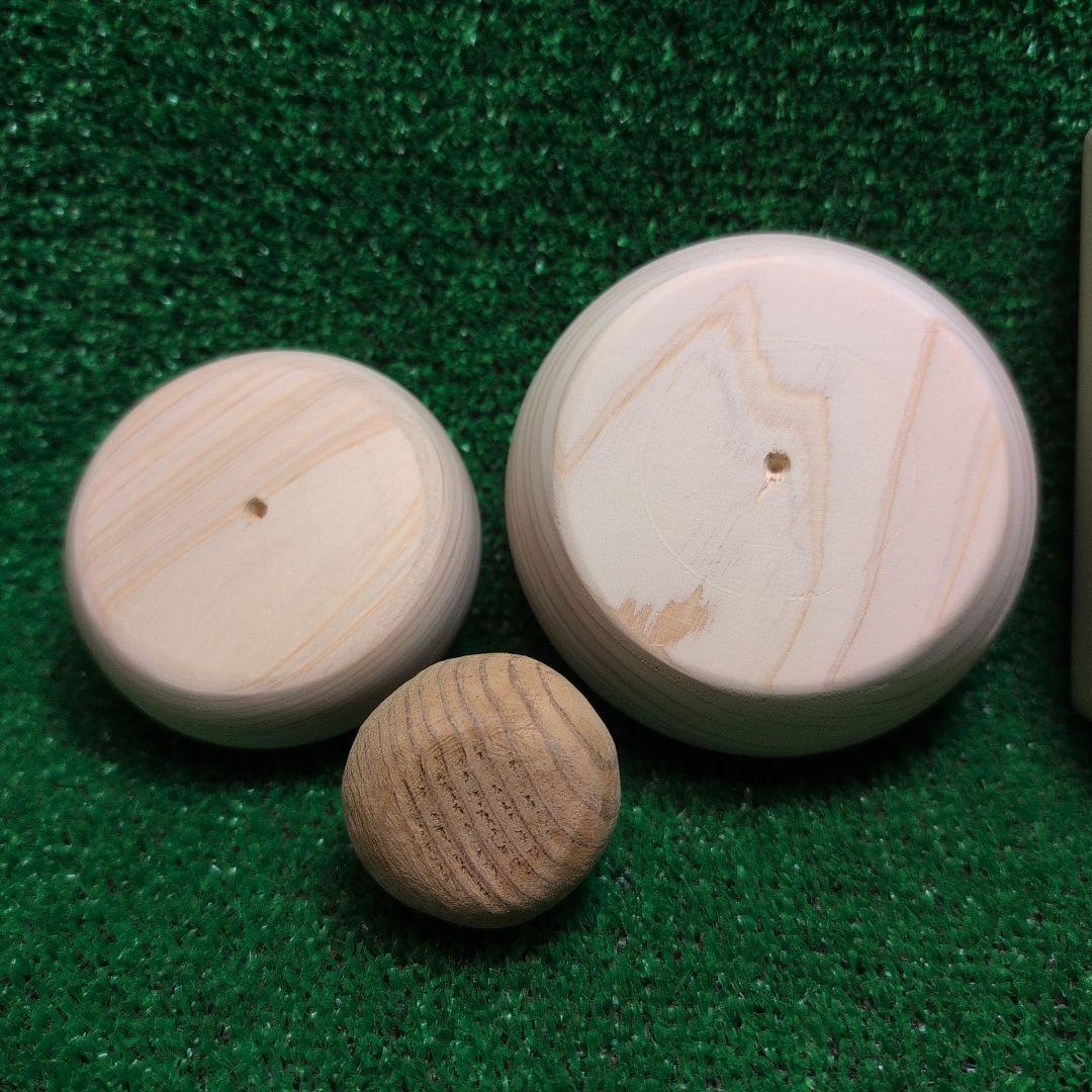 木製鏡餅デザイン