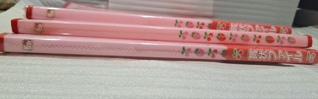 ハローキティ 2002 水玉リボン いちご 賞状ファイル セット レトロ 激レア