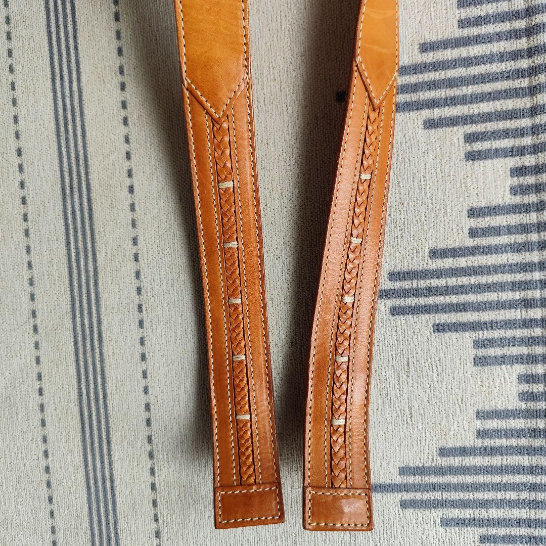 genten ゲンテン　カゴバッグ 2way ショルダーバッグ　レザー