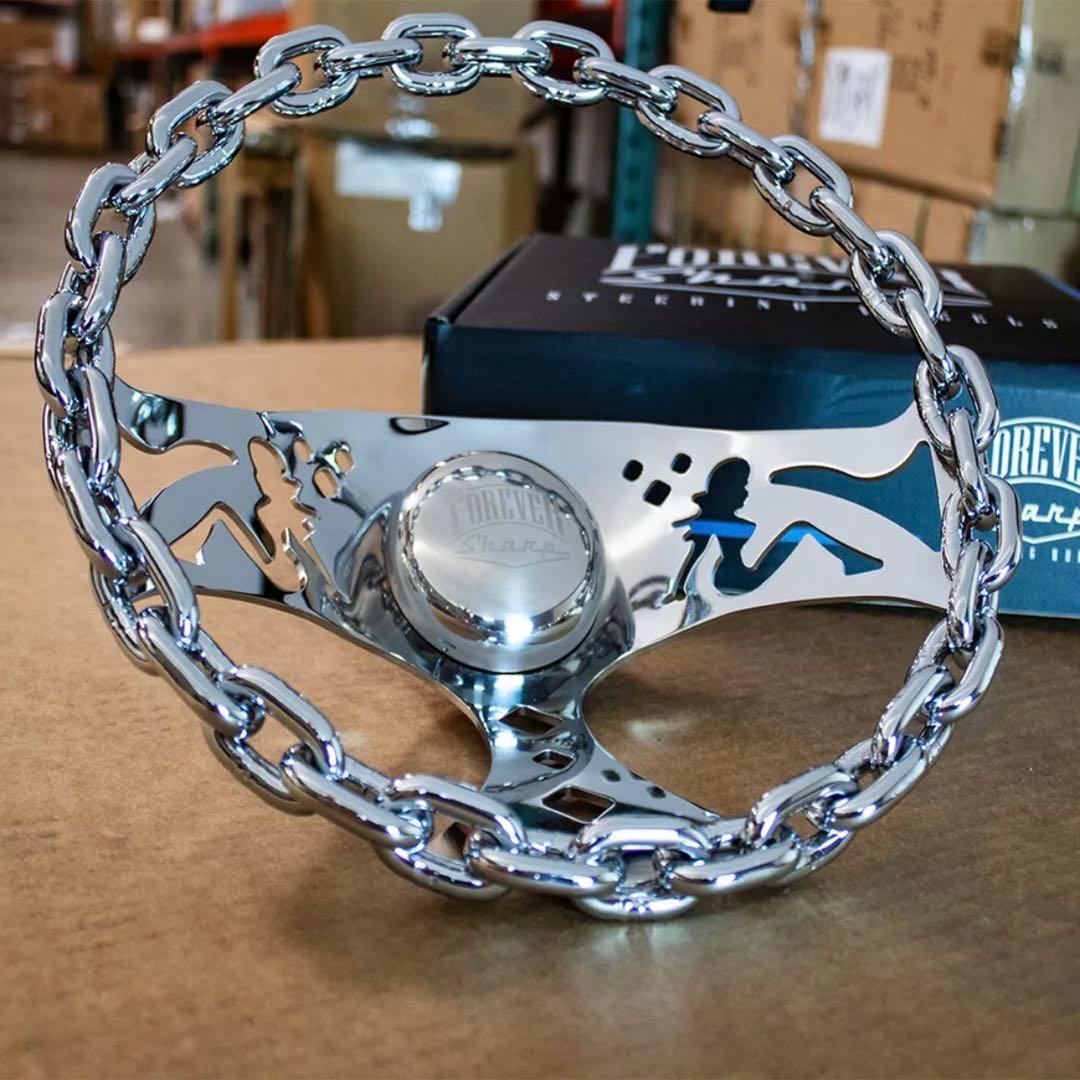 Forever Sharp フォーエバーシャープ チェーン ステアリングホイール