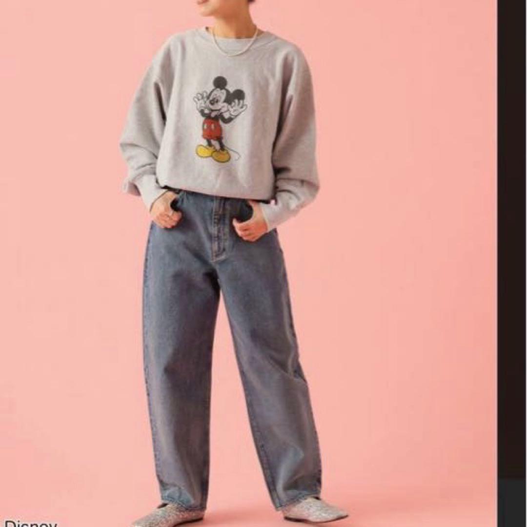 ジャーナルスタンダードレリューム　チャンピオン　ミッキースウェット　グレー