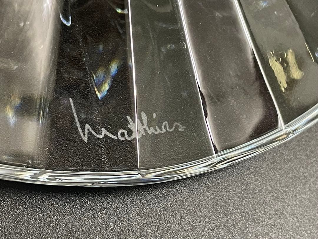 【極美品】バカラ　ミルニュイ　キャンドルスタンド