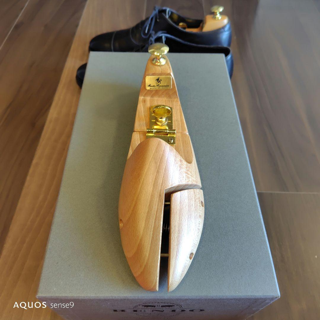 は*パ様 RENDOブラックレザー ストレートチップ ドレスシューズ