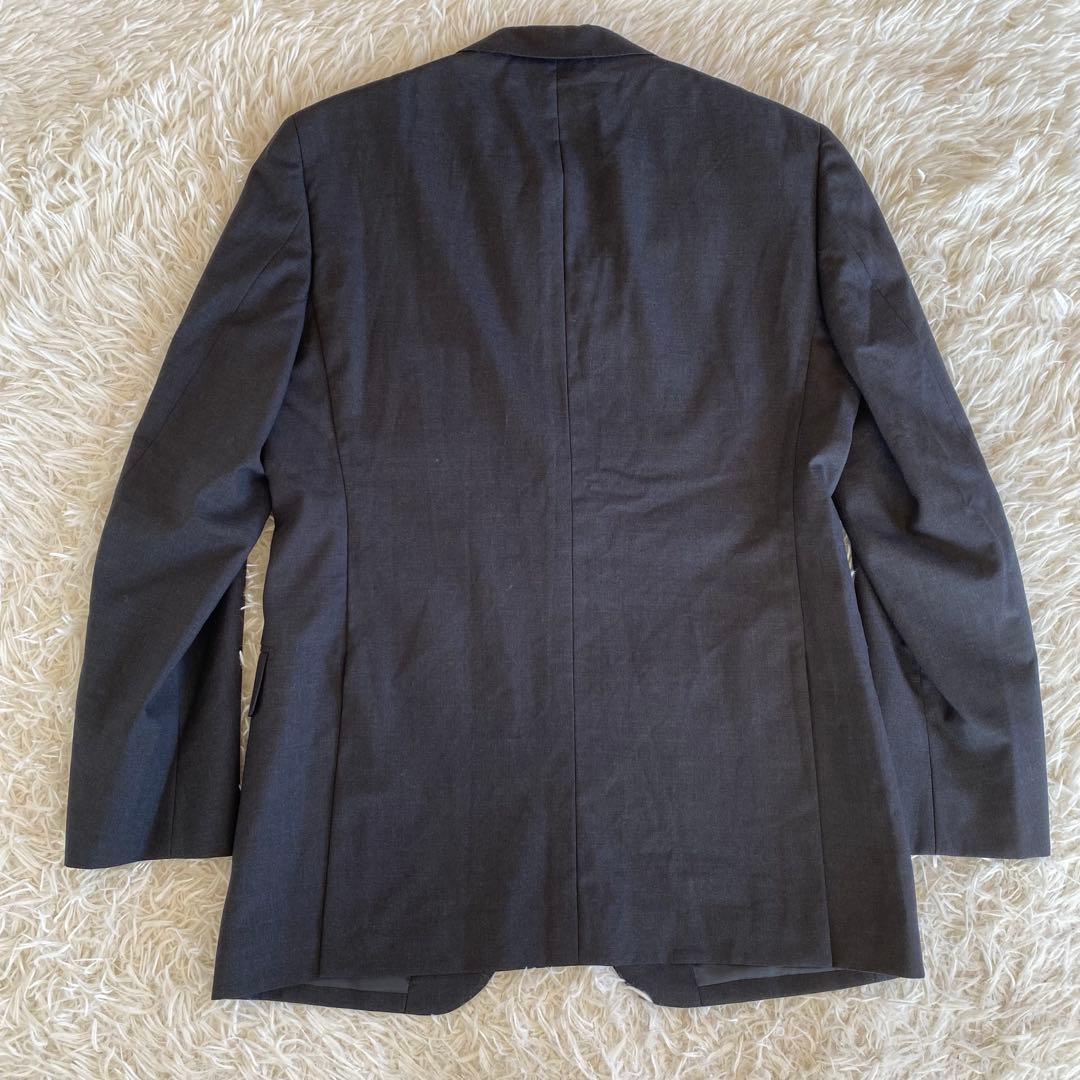 極美品✨グリーンレーベル×レダ　トロ無地 スーツセットアップ 2B RV　48