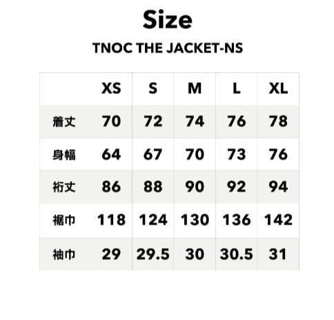 ジャケット・アウター TNOC THE JACKET-NS EZOSIKA NAVY