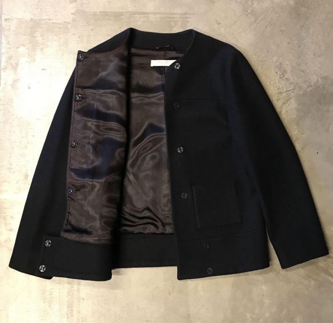 ミュウミュウ　ノーカラージャケット