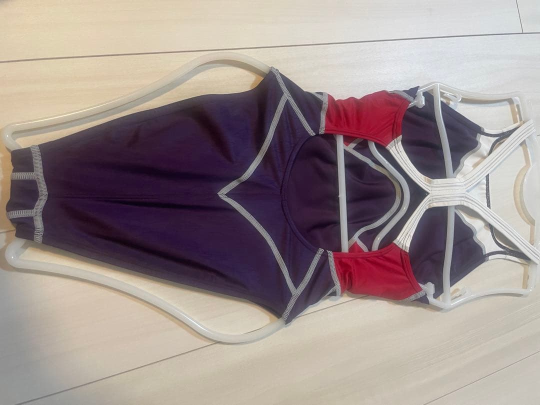 ☺*︎様 Mizuno スポーツ用水着 L 紫/赤