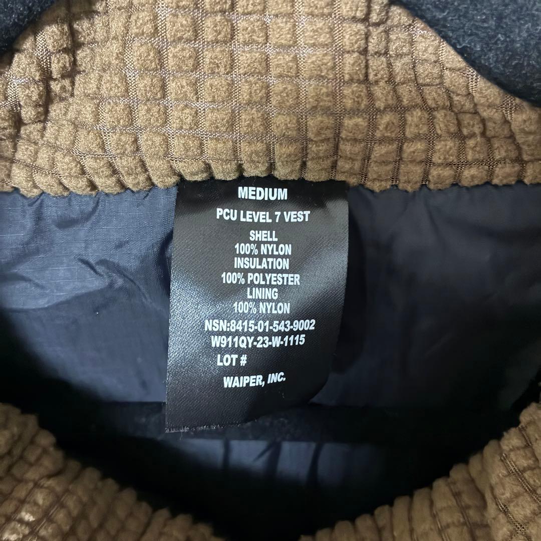 Waiper INC. PCU LEVEL 7A プリマロフトベスト　Mサイズ