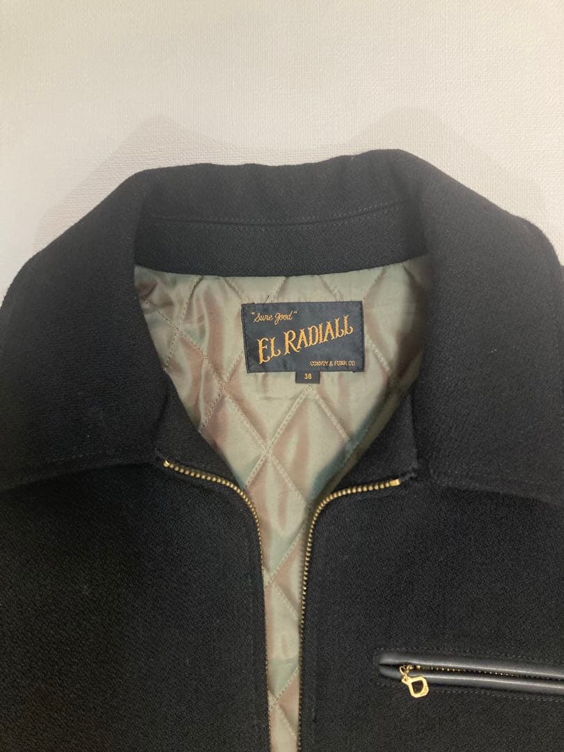 Radiall 13AW スタジャン“TAURUS” Black Mサイズ 美品