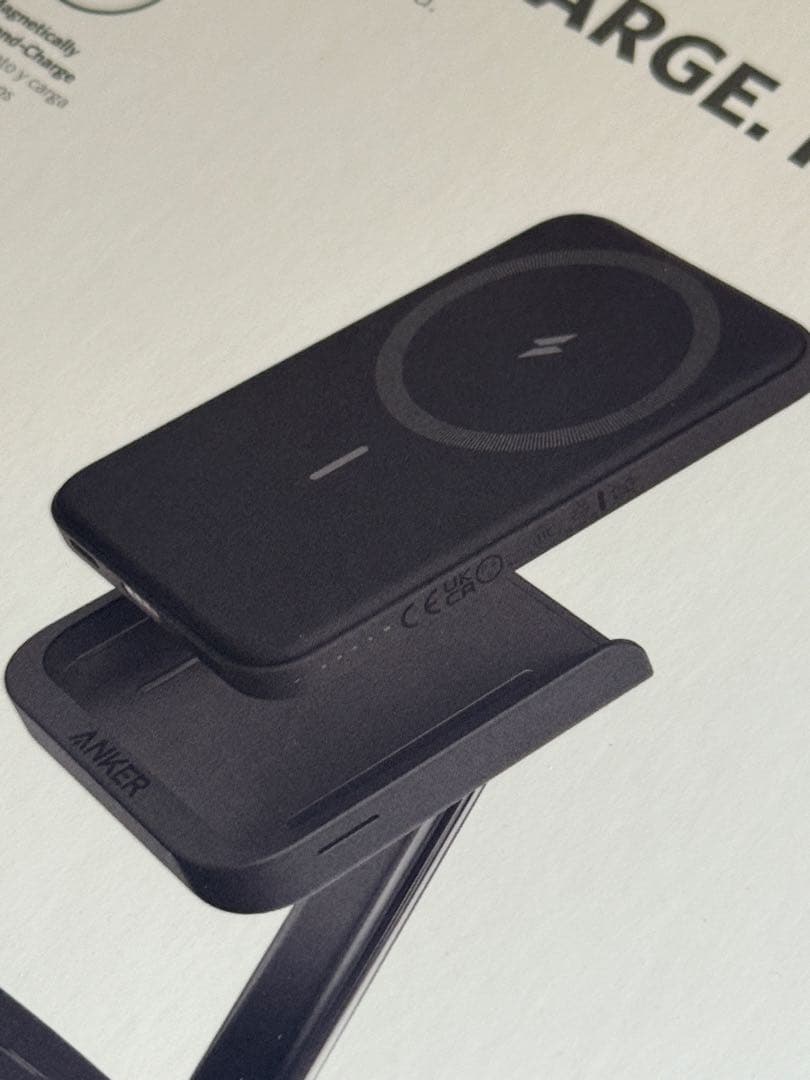 Anker 633 Magnetic Wireless Charger ブラック