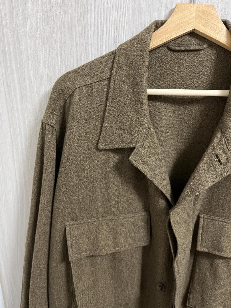 COMOLI コモリ 24AW Khaki B.D.U ジャケット サイズ 2