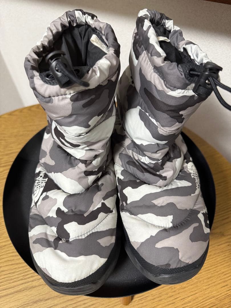【極美品】THE NORTH FACE ヌプシブーティー 迷彩カモ柄 26cm