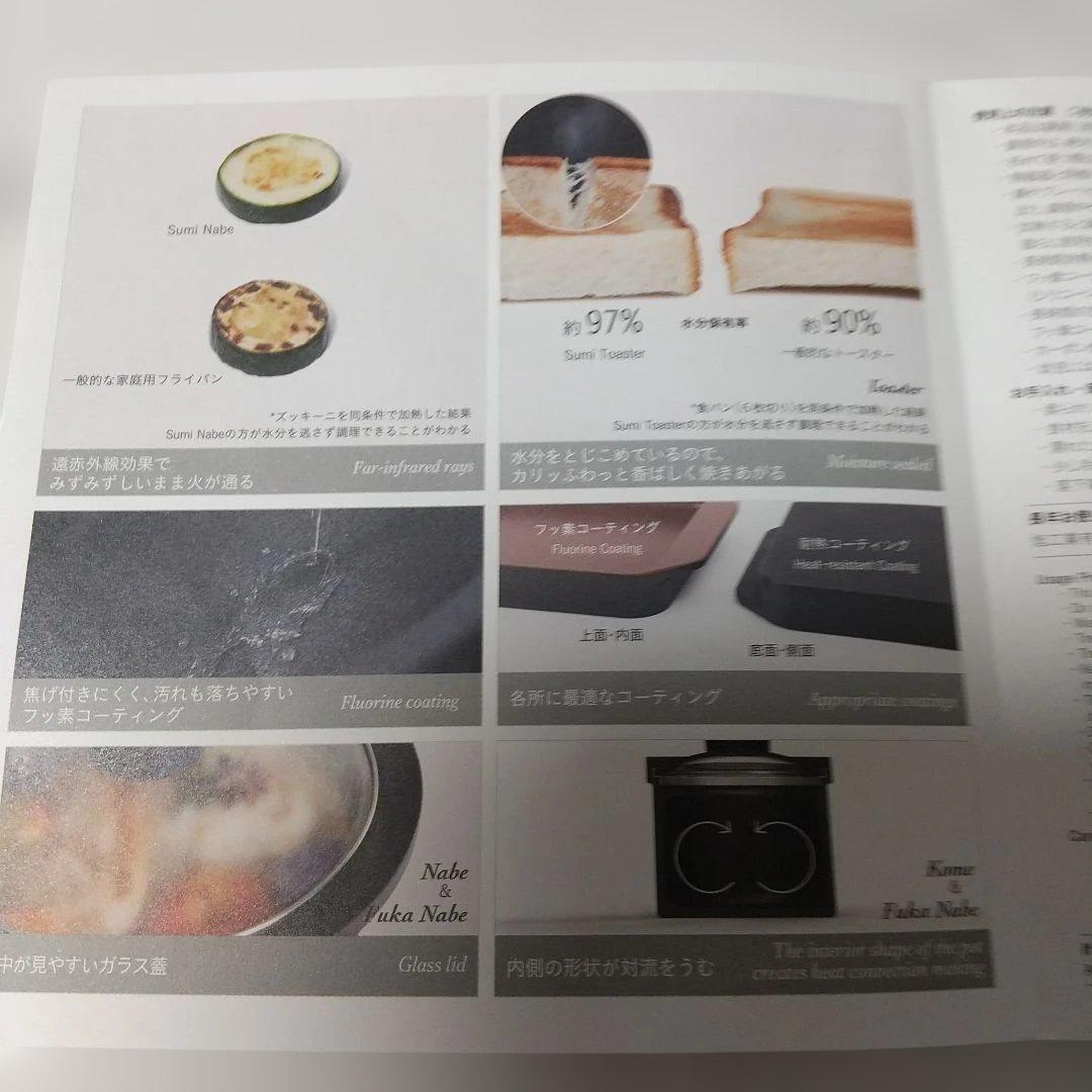 Sumi 炭火焼トースター 黒 四角形