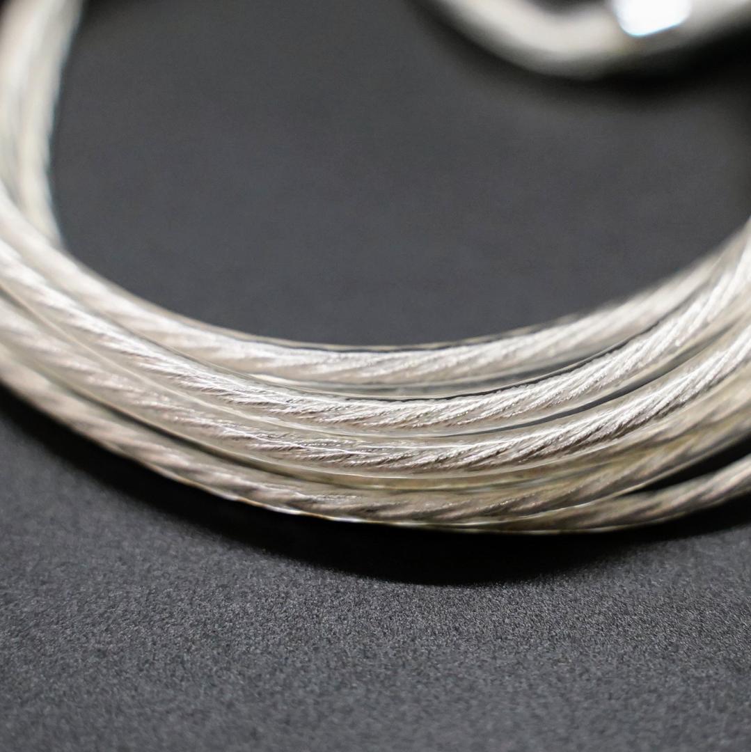 【1点限定】ついに7N超冷凍製単結晶銅銀メッキ最高スペックIE500/4.4mm