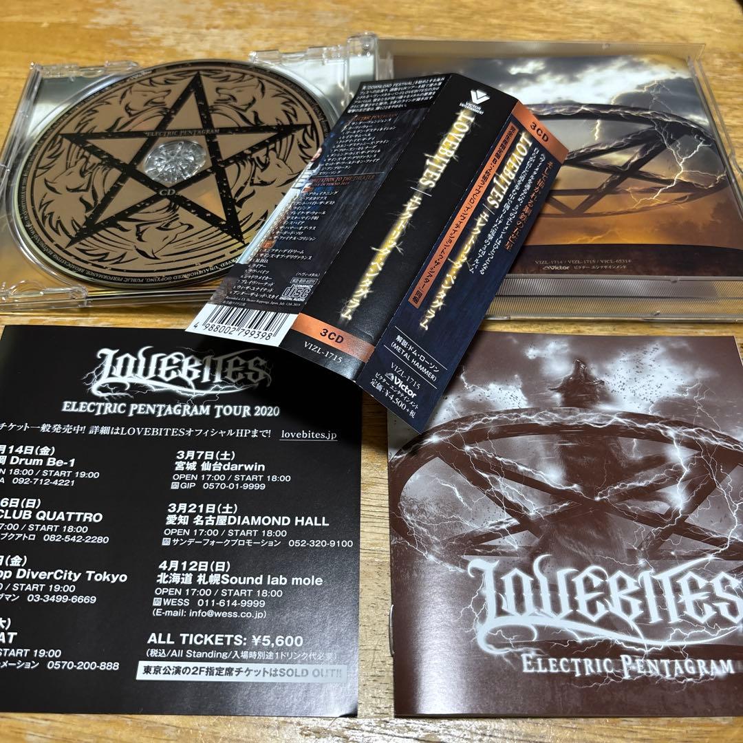 LOVEBITES 完全限定盤B 3CD limited