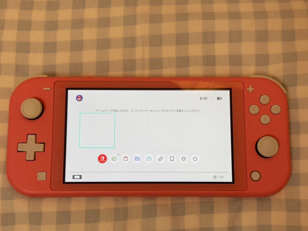 Nintendo Switch Lite コーラルピンク 本体 電源コード付