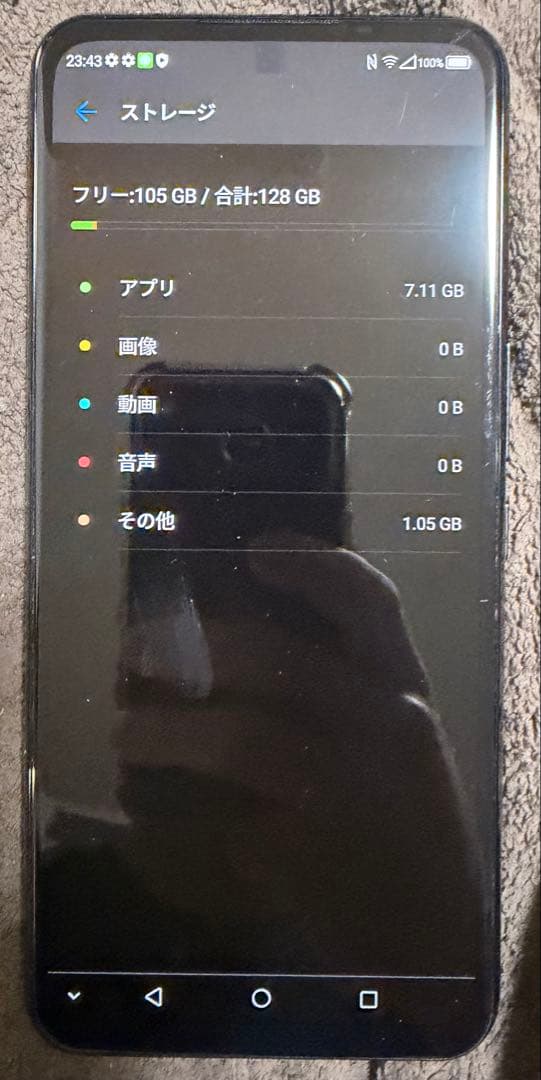 楽天BIG(ZR01)esim専用 128gb ブラック　SIMフリー　美品