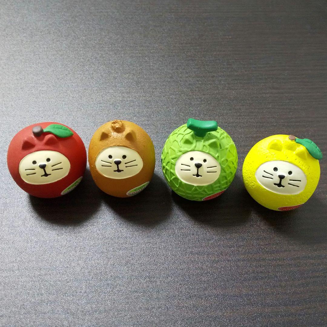 コンコンブル concombre フルーツ ねこ だるま メロン スイカ キウイ