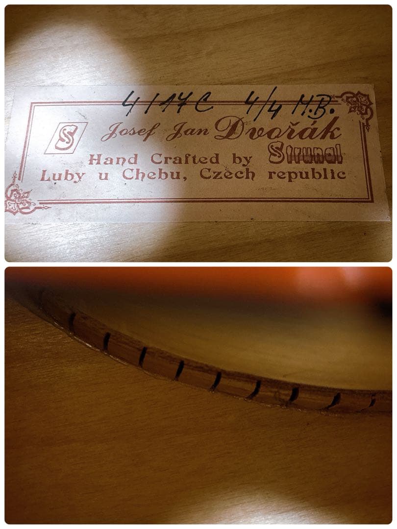 Josef jan dvorak 4/4 チェロ　弦楽器