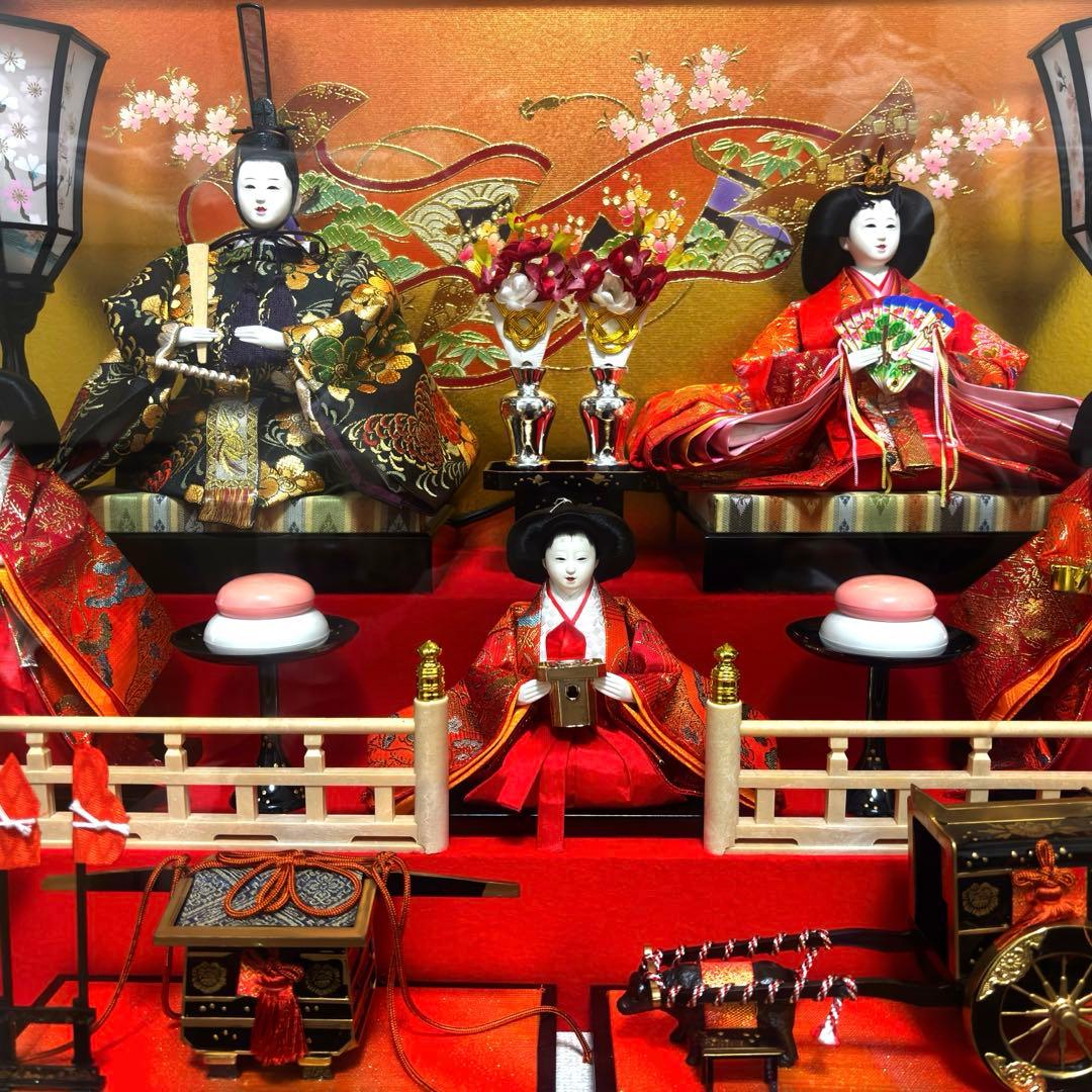値下げ‼️東京久月　ひな祭り ひな人形　オルゴール付き