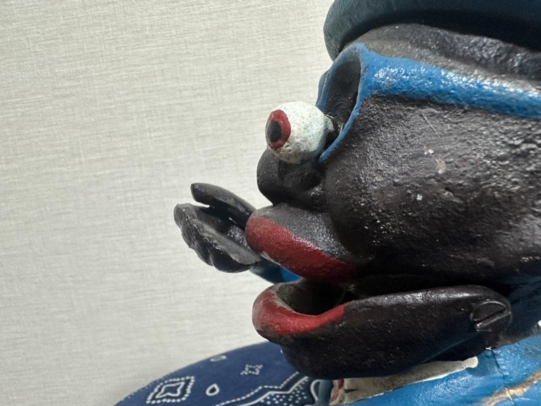 ヴィンテージ 貯金箱 アイアン 1939年製 アンティーク アフリカンアメリカン