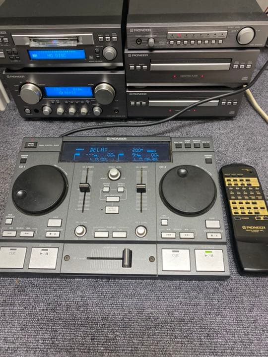 Pioneer CD-J コンポセット　スピーカー付