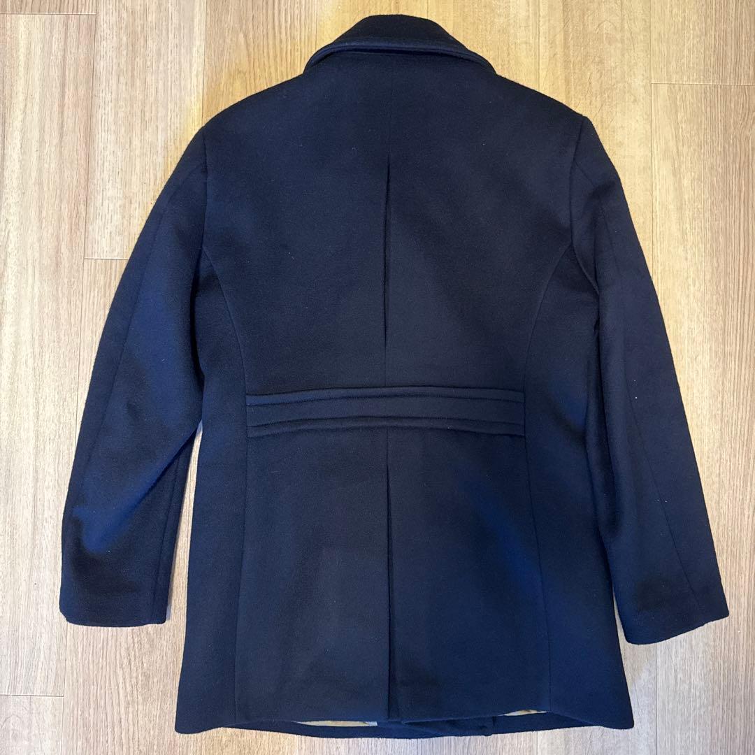 イギリス製　PRIVATE WHITE V.C. ネイビーコート サイズ5
