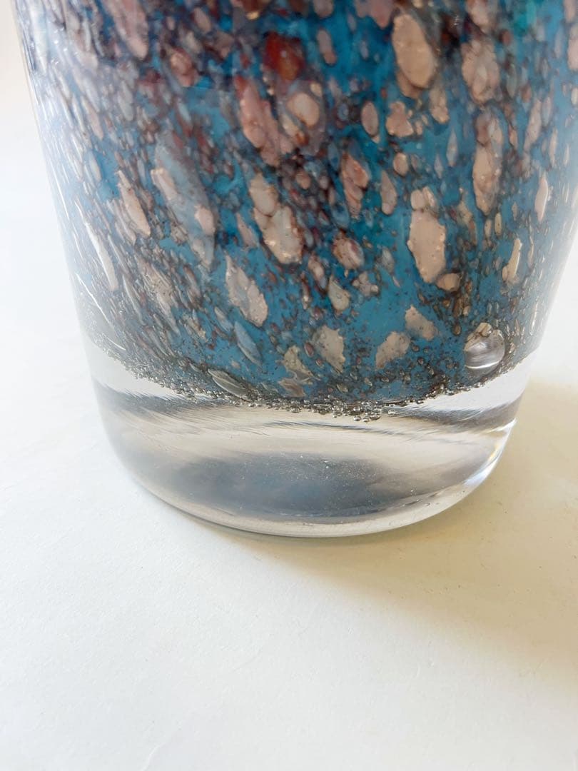 『Henry Dean』ヘンリーディーン ガラス　フラワーベース　花瓶　モダン