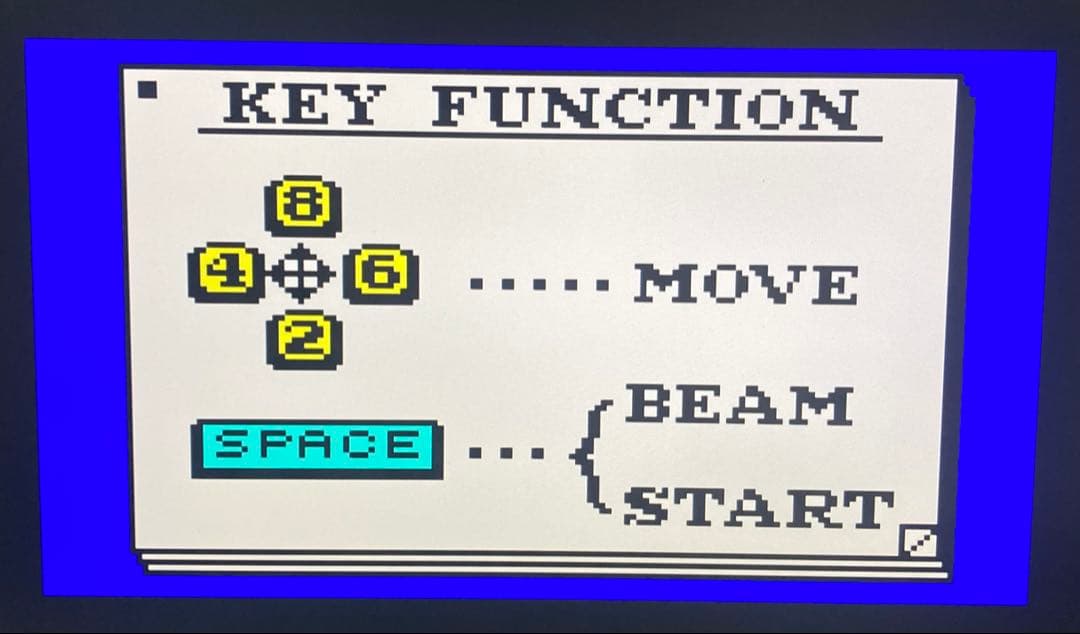 PC-8001 ザクサス（テープ版、32K）