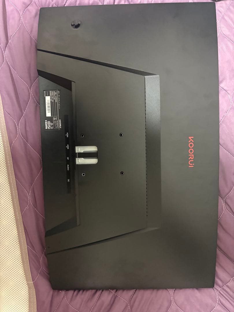 KOORUI 湾曲ゲーミングモニター　144Hz