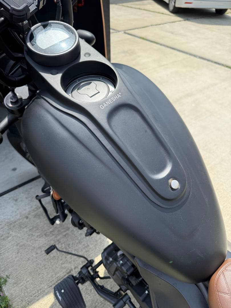 Ganesha マットブラック タンク　レブル250