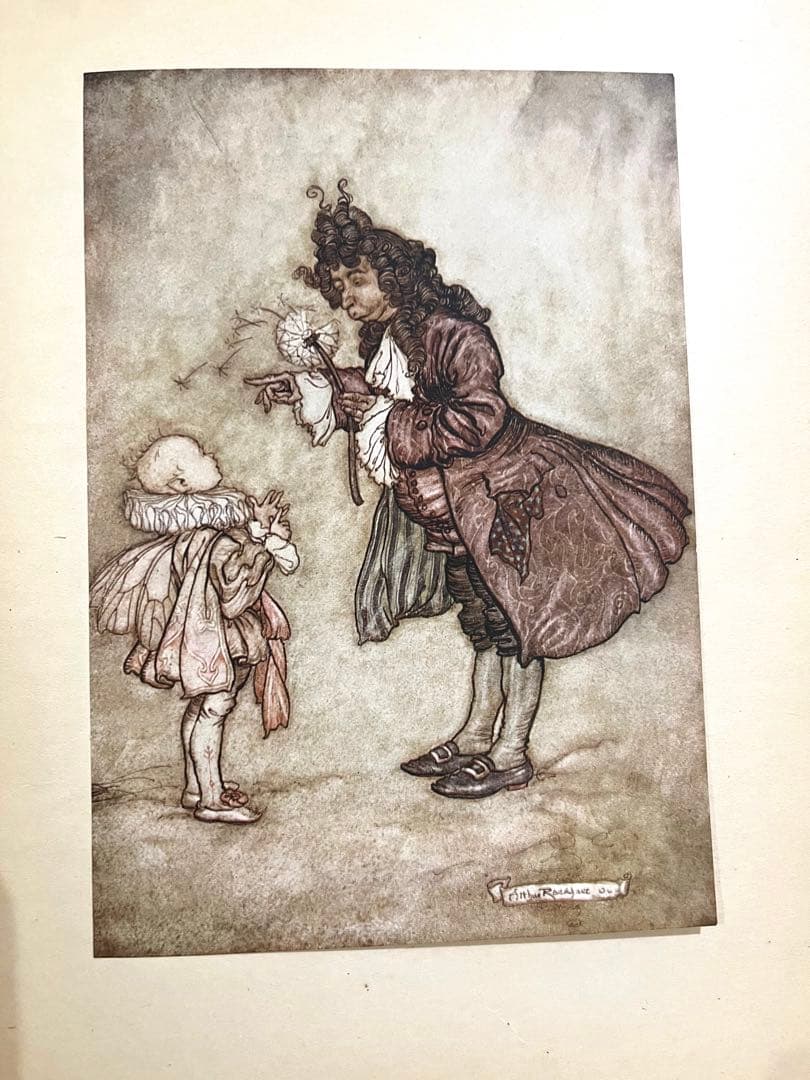 No.287希少 古書 アンティーク 洋書 アーサー·ラッカム ピーター・パン