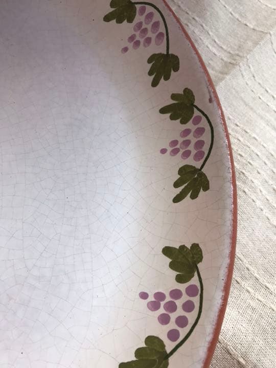 テラコッタ大皿　【未使用品】
