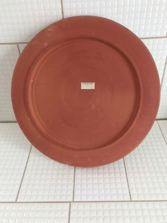 テラコッタ大皿　【未使用品】